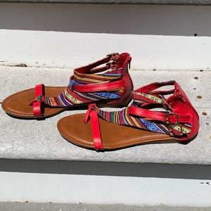 Rouge Sandals